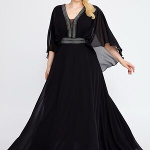 Elegant Black Evening Gown